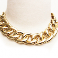 Chain Link Necklace, detail