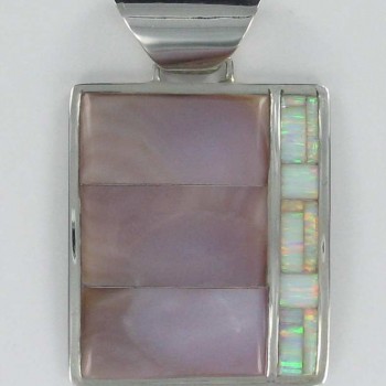 Opal & Shell Pendant