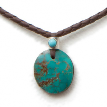 Skybird Turquoise Necklace, detail