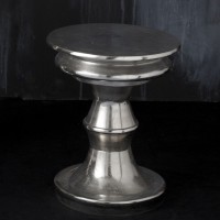 Aluminum Pedestal Stool