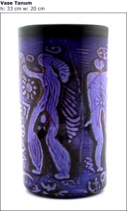 Blue Spear Vase