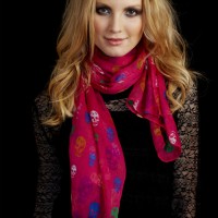Colored Skull Scarf