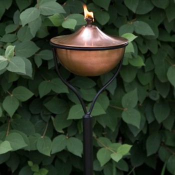 Copper Garden Torch