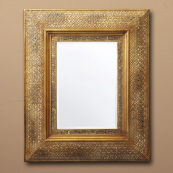 Gold Cutout Mirror