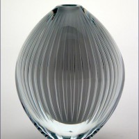 Gray Turbine Vase
