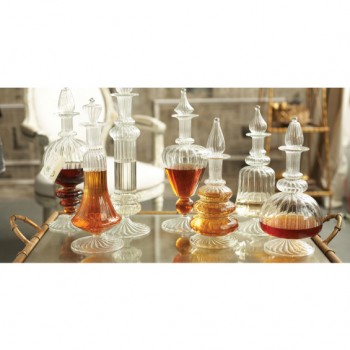 Hand-Blown Glass Decanters
