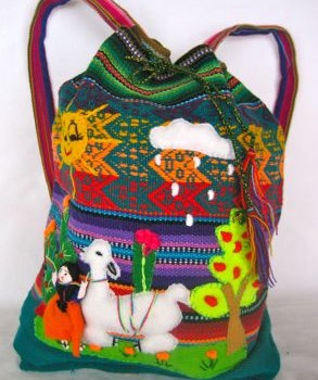 Llama Wool Backpack