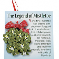 Mistletoe Ornament With Card
