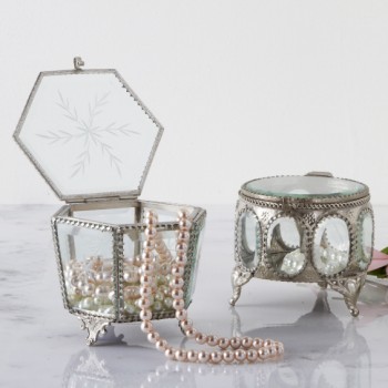 Ornamental Glass Boxes