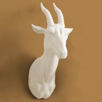 Porcelain Gazelle Wall Trophy