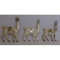 Sterling Silver Llama Pendant