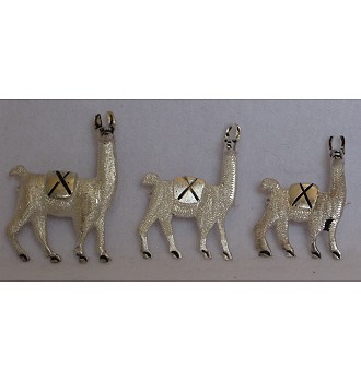 Sterling Silver Llama Pendant
