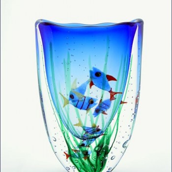Whale's Mouth Fish Vase