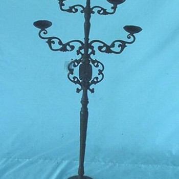 3 Tier Cast Iron Candle Stand