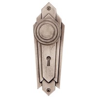 Art Deco Knob & Lock Set