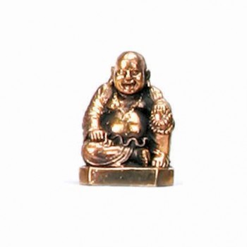 Brass Hotei Statue