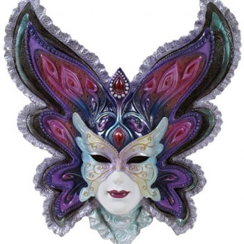 Butterfly Mask Wall Plaque