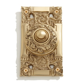 Chancellor Doorbell, polished brass