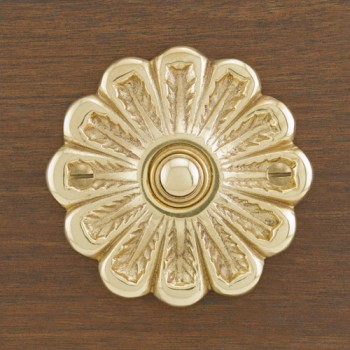 Colton Doorbell, polished brass