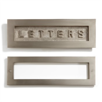 Contemporary Brass Mail Slot