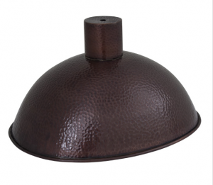 Copper Oval Pendant Lamp Shade