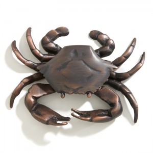 Crab Door Knocker, bronze