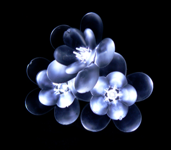 Crystal Blossoms String Lights
