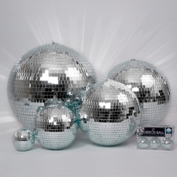 Disco Balls, various sizes