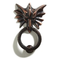 Dragon Door Knocker, bronze