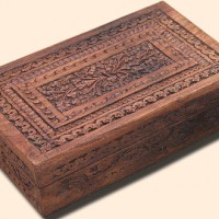 Fancy Kashmiri Box, 9 inches x 6 inches