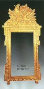 Gold Empire Mirror Frame