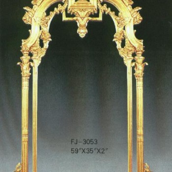 Golden Arches Mirror Frame