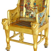 Golden Throne Of Tutankhamun