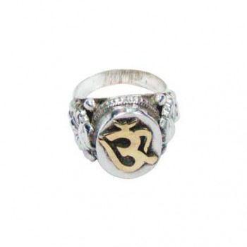 Hill Tribes Silver Om Ring, Nepal