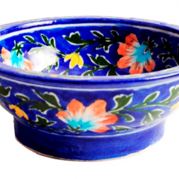 Imperial Blue Ceramic Bowl