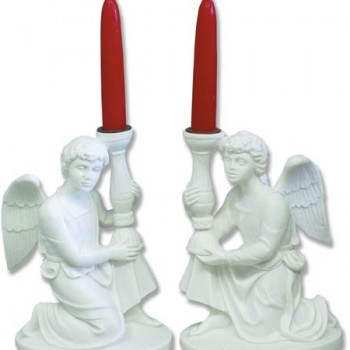 Kneeling Angels Candleholders Set