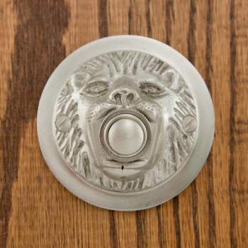 Lion Mouth Doorbell, nickel