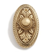 Miller Doorbell, polished brass