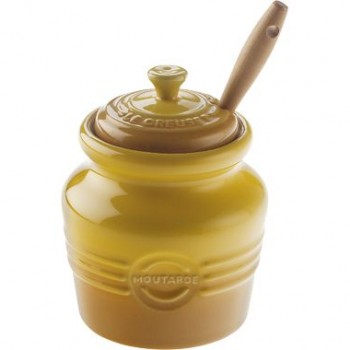 Mustard Jar with Spreader
