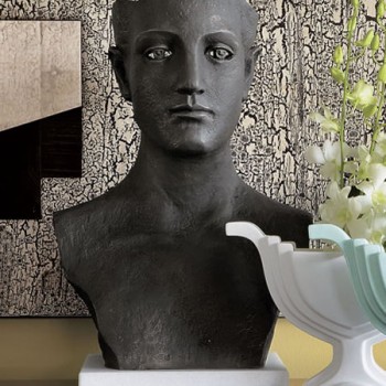 Neo-Classical Iron Bust