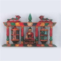 Nepalese Wooden Buddha Altar