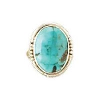 Nepali Turquoise Sterling SIlver Ring