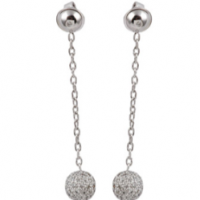 New Year's Ball Diamond Earrings