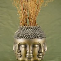 Perpetual Buddha Face Vase