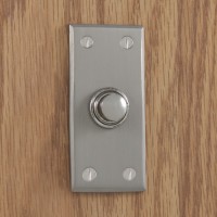 Rectangular Doorbell, nickel