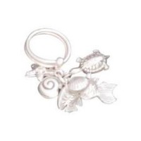 Silver Milagro Charms Ring