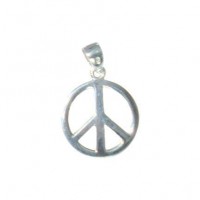 Silver Peace Pendant
