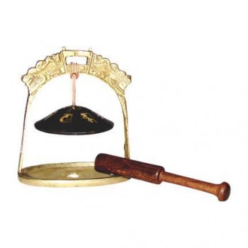 Small Tingshya Bell with Wood Mallet