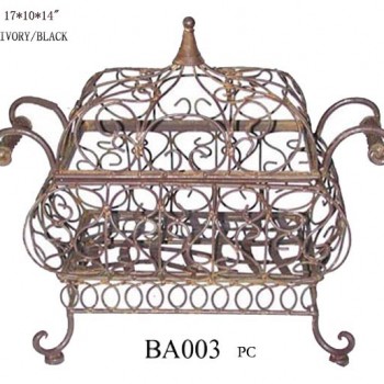 Square Wrought Iron Serving Dish