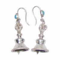 Sterling Silver Bell Earrings